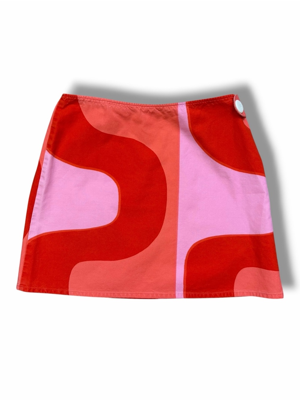 Marimekko Seireeni Mini Skirt Vintage Retro Print
